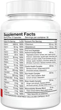 Silver Fern Whole Food Daily Multi Vitamin W/Trace Mineral Blend Supplement - 4 Bottles - 60 Vegicaps Each - 120 Day Supply - Natural, Non-Gmo, Vegan, Multivitamin - Zero Synthetics