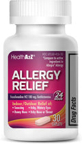 HealthA2Z Fexofenadine HCl 180mg 24-Hour Allergy Relief