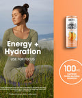 Optimum Nutrition Amino Energy Drink + Electrolytes For Hydration - Sugar Free Amino Acids Bcaa Keto Friendly Sparkling Drink - Peach Bellini Pack Of 12 (Packaging May Vary)