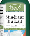 VORST Milk Minerals 110mg 200 Chewable Calcium Tablets | Supplement for Bone and Teeth Health | 1 Bottle