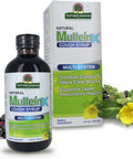 Nature'S Answer Mullein-X Multi System Cough Syrup 4 Ounce | Soothes Coughs & Clears Mucus | Respiratory Support | Non GMO Gluten