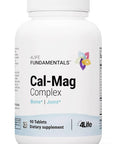 4Life Cal-Mag Complex - Supplement for Healthy and Strong Muscle Bone and Joint Support - Supplement with Calcium Magnesium Vitamin D and Vitamin K - 90 Tablets