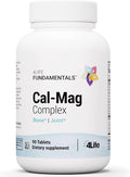 4Life Cal-Mag Complex - Supplement for Healthy and Strong Muscle Bone and Joint Support - Supplement with Calcium Magnesium Vitamin D and Vitamin K - 90 Tablets