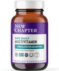New Chapter One Daily Multivitamin for Immune, Energy & Stress Support, 20+ Nutrients Fermented with Probiotics & Whole Foods, Made with Organic Vegetables - 72 ct