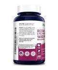 NusaPure Resveratrol & Polyphenol Complex 1450 mg 180 Vegetarian Caps (Non-GMO & ) Vitamin C