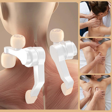 Electric Back Massager With Heat,Neck Trapezius Massager Kneading Rechargeable Cordless Shoulder Belt Portable Massage Machine For Pain Relief Deep Tissue