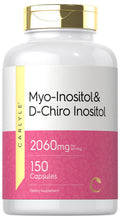Carlyle Myo-Inositol & D-Chiro Inositol 2060Mg | 150 Capsules | Non-Gmo, Gluten Free Supplement