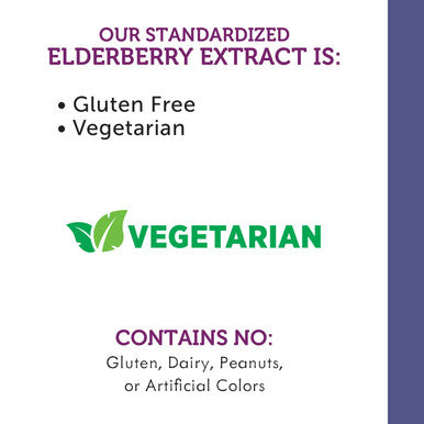 Nature's Way Sambucus Immune Elderberry Syrup, Herbal Supplements with Echinacea, Zinc, and Vitamin C, Gluten Free, Vegetarian, 4 Fl Oz (Packaging May Vary)