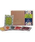 Octavius Assorted Tea Sampler Set (6 Flavors 100 Tea Bags) | Black & Green Tea Sampler Pack | Tea Set | Pack of 2
