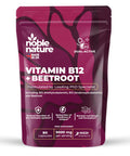 NobleNature Beetroot & Vitamin B12 Complex ÃƒÂ¢Ã¢â€šÂ¬Ã¢â‚¬Å“ 9000mg Beetroot + 1000mcg Dual B12 (Methylcobalamin & Adenosylcobalamin) ÃƒÂ¢Ã¢â€šÂ¬Ã¢â‚¬Å“ Energy & Immune Support ÃƒÂ¢Ã¢â€šÂ¬Ã¢â‚¬Å“ 90 Capsules ÃƒÂ¢Ã¢â€šÂ¬Ã¢â‚¬Å“ UK Made (90)