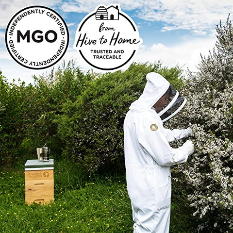 Manuka Doctor - MGO 80+ Manuka Honey Multifloral, 100% Pure New Zealand Honey. Certified. Guaranteed. Raw. Non-GMO (8.75oz)