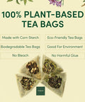 Vahdam Green Tea Variety Pack Sampler Assortment (60 Pyramid Tea Bags 6 Flavor) | Non-GMO Project Verified Premium Tea with No Artificial Ingredients
