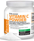 Non ic Vitamin C Powder Ascorbate Non GMO Soluble Fine Crystals - Healthy Immune System, Antioxidant and Cell Protection, 1 Kilogram (2.2 lbs, 35.3 Ounces)