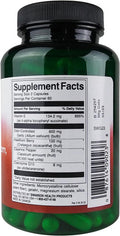 Swanson Garlic with Vitamin E Hawthorn Berry & Cayenne 120 Capsules (3 Pack)