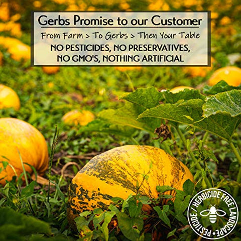 Gerbs Raw Pumpkin Seed Kernels 2 lbs. | North American Grown, No Artificial Additives, Resealable Bag | Mild & Crunchy Texture | Top 14 Allergen-Free