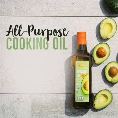 Betterbody Foods Refined Non-GMO Cooking Oil her Keto and Paleo Diet Friendly for High-Heat Cooking Avocado Oil 1 Liter 33.8 Fl Oz