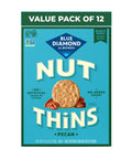 Blue Diamond Almonds Nut-Thins Hint of Sea Salt, 4.25 oz, Pack of 6