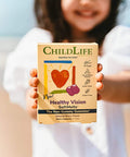 CHILDLIFE ESSENTIALS Healthy Vision SoftMelts - for Infants, Babies, Kids, Toddlers, Children, and Teenagers - Natural Berry Flavor - 27 Tablets