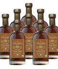 Crown Maple Certified Organic Madagascar Vanilla Infused Maple Syrup, Pure, Gluten Free, No Preservatives, Non-GMO Pairs well with Pancakes, Coffee, Cocktails & Brunch, 12.7 Fl Oz (Pack of 1)