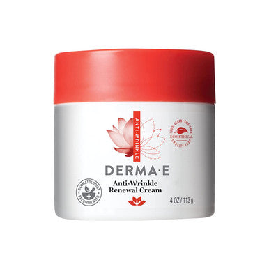 DERMA-E Vitamin E 12,000 IU Cream 4 oz + Anti-Wrinkle Renewal Skin Cream, 4 Oz + Anti-Aging Regenerative Serum 2 fl oz
