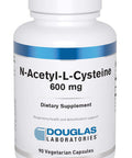 Douglas Laboratories N-Acetyl-L-Cysteine 600 Mg | Glutathione Precursor For Antioxidant Protection | 90 Vegetarian Capsules
