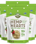Manitoba Harvest Organic Hemp Hearts, Shelled Hemp Seeds, 5 lbs | 10 g Plant-Based Protein and 12 g Omegas 3 and 6 per 30 g Serving, Easy to Digest with 9 Amino Acids, Gluten-Free, Non-GMO