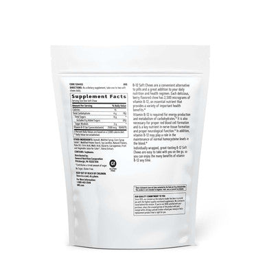 Gnc Vitamin B-12 2500 Mcg - Berry Blast - 60 Soft Chews (60 Servings)