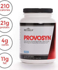 PROVOSYN. The Original Ultra-Premium Whole Egg Milk (Casein + Whey) and Beef Protein Powder Fast Muscle Building + Recovery. Perfect for Hard Gainers Vanilla Flavor 616 g The Mature Users Protein.