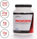 PROVOSYN. The Original Ultra-Premium Whole Egg Milk (Casein + Whey) and Beef Protein Powder Fast Muscle Building + Recovery. Perfect for Hard Gainers Vanilla Flavor 616 g The Mature Users Protein.