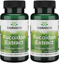 Swanson Maximum Strength Fucoidan Extract - Herbal Supplement Promoting Immune System Function - Natural Formula Supporting Overall Health - (60 Veggie Capsules 500mg Each) (2 Pack)