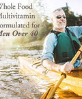 Garden Of Life Organics Whole Food Multivitamin For Men 40+, 60 Tablets, Vegan Mens Multi For Health, Well-Being Certified Organic Whole Food Vitamins, Minerals For Men Over 40, Mens Vitamins