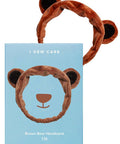 I Dew Care Face Wash Headband - Brown Bear + Tweeze The Day Bundle