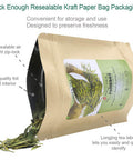 Fullchea - Longjing Tea - Dragonwell Tea - Chinese Green Tea Loose Leaf - First Grade - Natural Lung Ching Dragon Well - 8oz / 226g