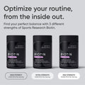 Sports Research Vegan Biotin 5000Mcg With Organic Coconut Oil - Extra Strength Biotin Vitamin B7 For Healthier Hair & Skin + Keratin Support - Non-Gmo & Gluten Free, 120 Softgels (4 Month Supply)