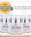 Radha Beauty Moisturizing Miracle Retinol Cream for Face with 2.5 Retinol Hyaluronic Acid Vitamin E and Green Tea. Best Night and Day AntiAging Wrinkle Cream 1.7 fl oz.