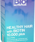 Bio Nutrition Healthy Hair With Biotin 10000 Plus 60's