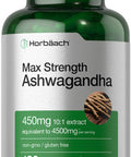 Horbaach Ashwagandha Supplement 120 Capsules