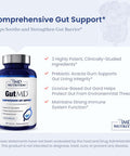 1MD Nutrition GutMD LGlutamine and Prebiotic Digestive 90 Capsules