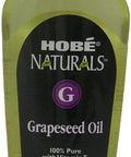 Hobe Labs Hobe Naturals Beauty Oils, 100% Pure Grapeseed Oil With Vitamin E, 4 Oz