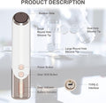 Bug Bite Thing Suction Tool Venom Extractor ZeChok Electronic Mosquito After Bite Sucks Venom, No Antipruritic and Chemical Suitable for Outdoor Camping with 3 Replaceable Tips and Washable (White)