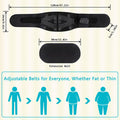 Cordless Heating Pad With Massager, Back Brace Heating Pad For Back Pain Relief, Heated Back Massager Support Belt With 3 Heating & Vibration Modes, Rechargeable Low Back Massager For Women Men