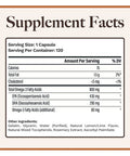 Utzy Naturals Omega 3 Fish Oil 800 Mg Omega 3 | With Epa And Dha | Lemon-Lime Flavor | 120 Softgels