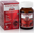Haemobest Iron Power Capsules - 60 Count - Boost Hemoglobin, Gentle On Stomachs - Non-Constipating Formula - Enhances Red Blood Cells Suppor
