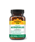 Country Life Acidophilus With Pectin Capsules 100'S