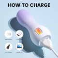Personal Massage Device Smallest And Strongest Cordless Handheld Massager - Cute & Powerful - Best For Travel - Magic Stress Away - Perfect On Neck Legs Hand Pains And Sports (Yellow)