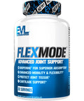 Evlution High Absorption Joint Support Supplement Nutrition FLEXMODE Joint Supplement with Advanced Joint Vitamins Including Glucosamine Chondroitin MSM Boswellia and Hyaluronic - 30 Servings