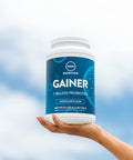 MRM Nutrition Gainer Protein with Probiotics + Postbiotics | Chocolate Flavored | 25g Protein |Whey Concentrate + Isolate + micellar Casein|Slow + Fast digesting| with Digestive enzymes |18 Servings