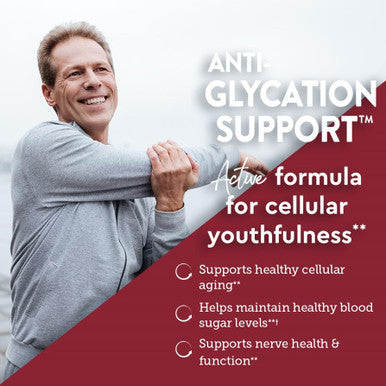 Country Life Ageless Theory Anti-Glycation Support 60 Vegcaps