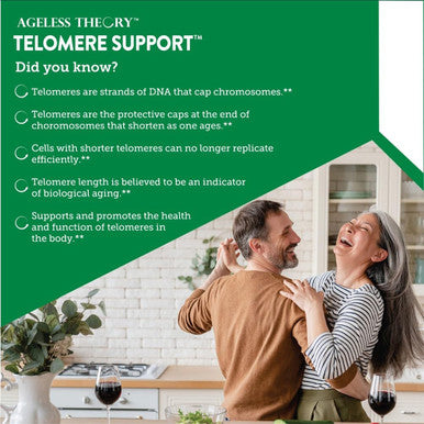 Country Life Ageless Theory Telomere Support - Certified Gluten Free - Certified Vegan By Ava Certified Igen