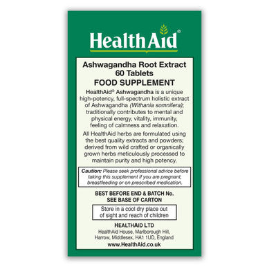 Ashwagandha 350 Mg Root Extract 15:1, 60 Tablets